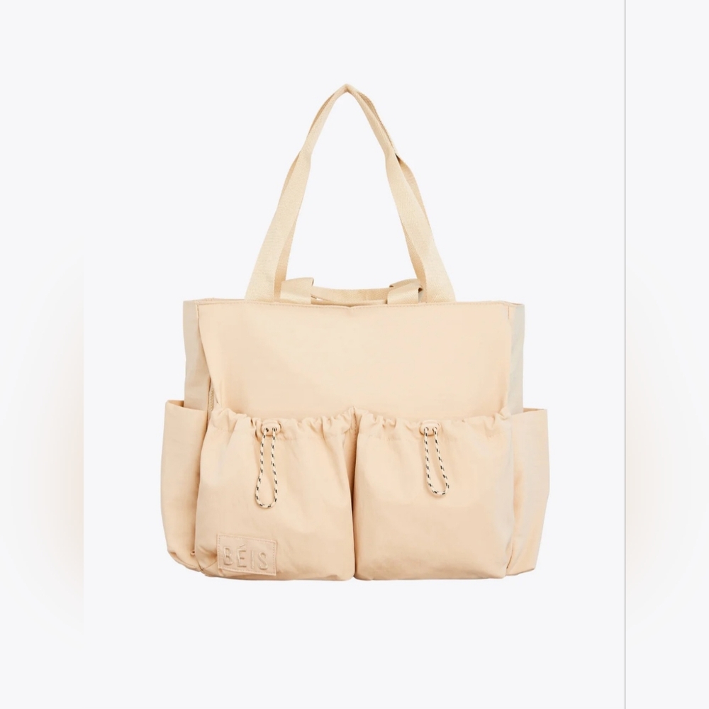 Beis Sport Carry All Tote In Beige